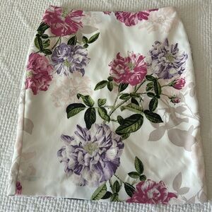 Petite Floral Skirt